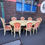 Thumbnail: Set of 11 Dining Table and Chairs