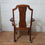 Thumbnail: Set Of 4 Walnut Armchairs On Wheels