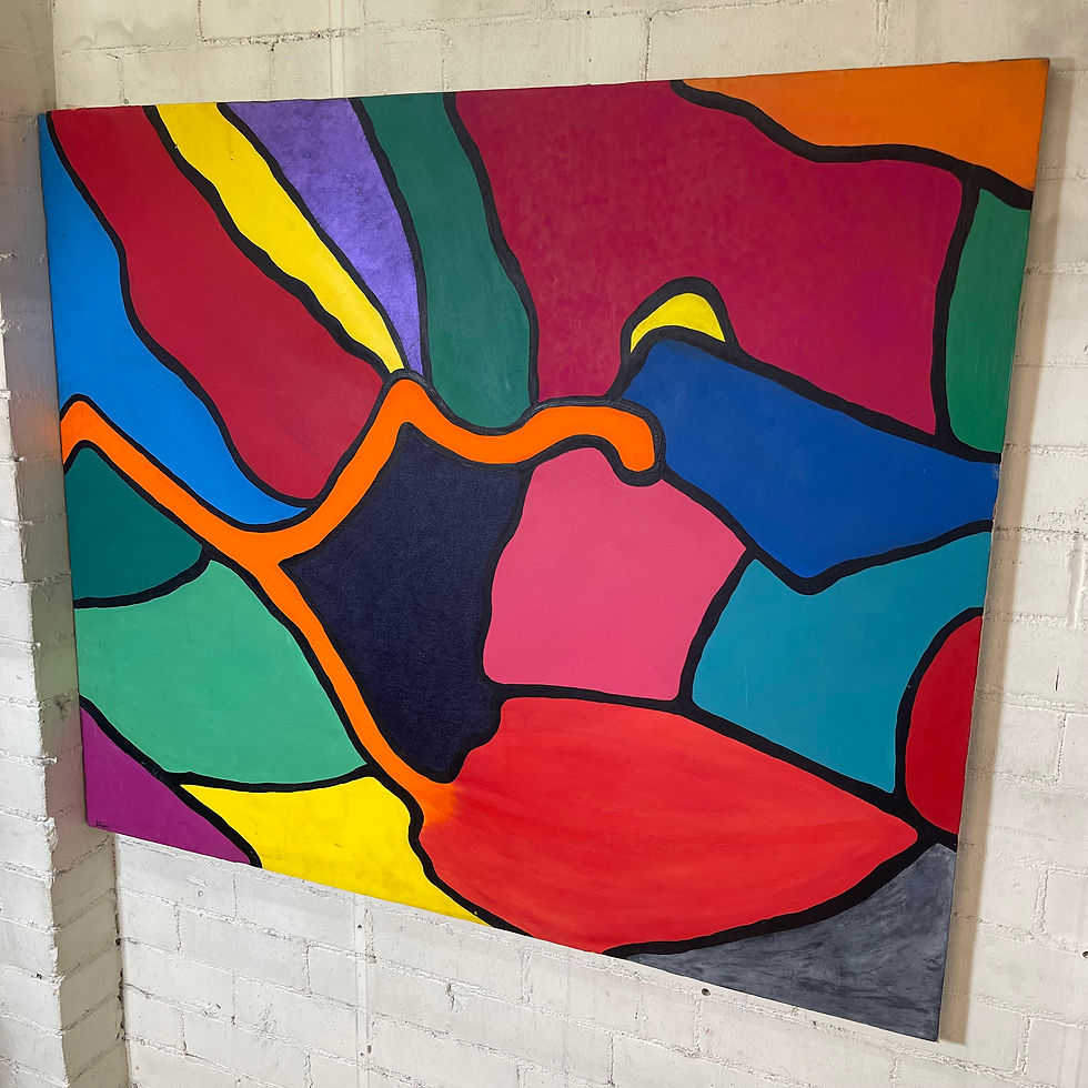 Thumbnail: Abstract Colour on Canvas 