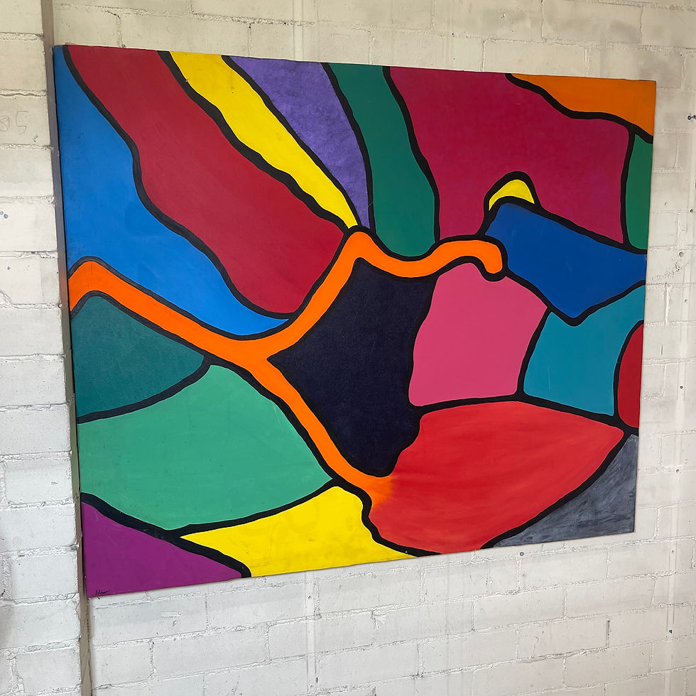 Thumbnail: Abstract Colour on Canvas 