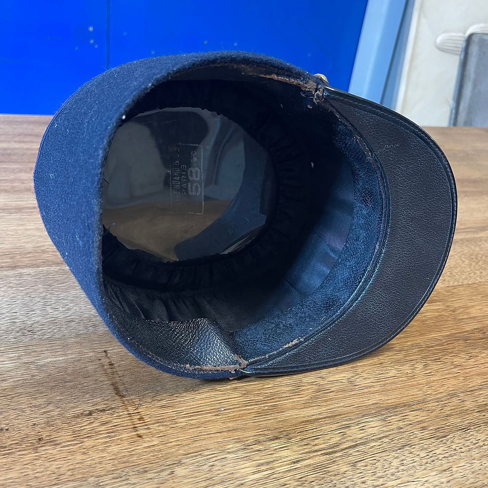 Thumbnail: Antique French Military Kepi Hat 