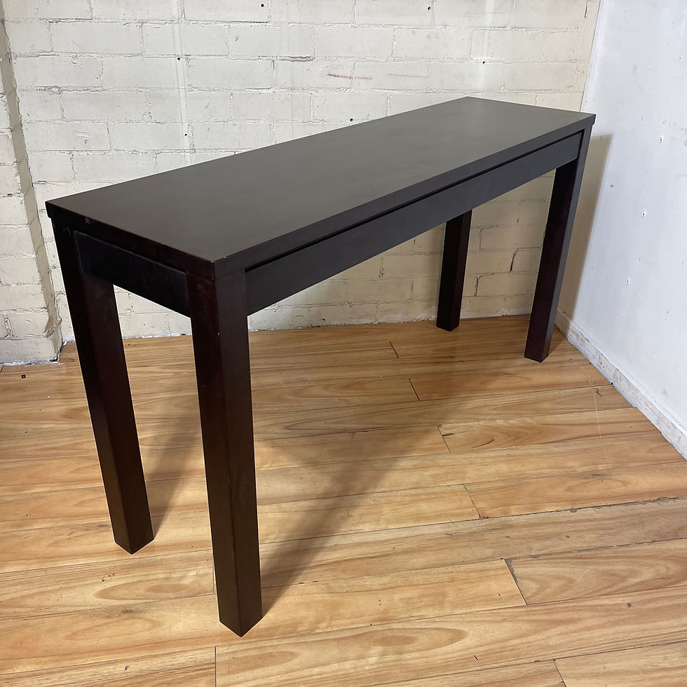 Dark Wood Hall Table/Console