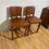 Thumbnail: Set of 4 Wooden stools