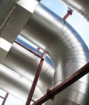 B-engineering Fabricated pipe for a cooling system at a sports complex