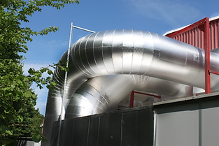 Bespoke fabricated pipe for a sport facility