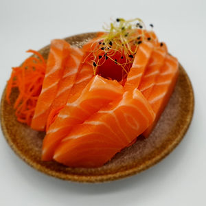 Sashimi saumon