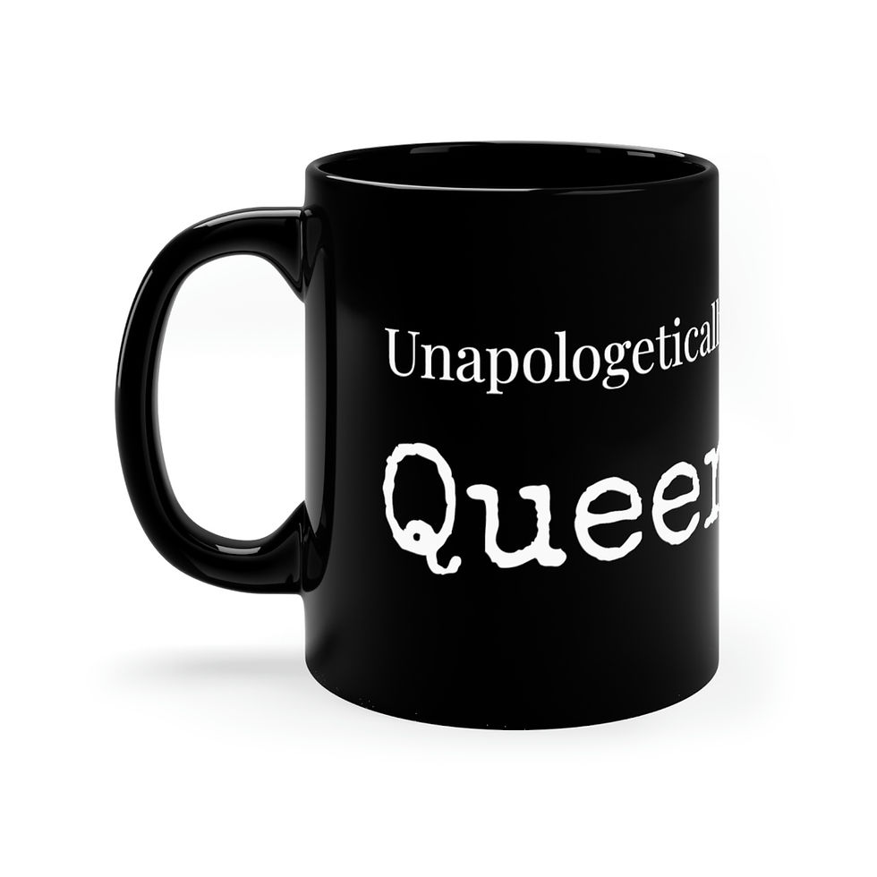 Thumbnail: Unapologetically Queer Mug - Black