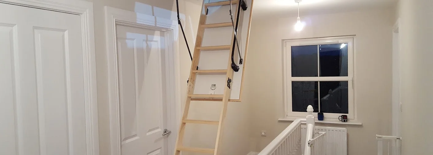 QMan Wooden Loft Ladder
