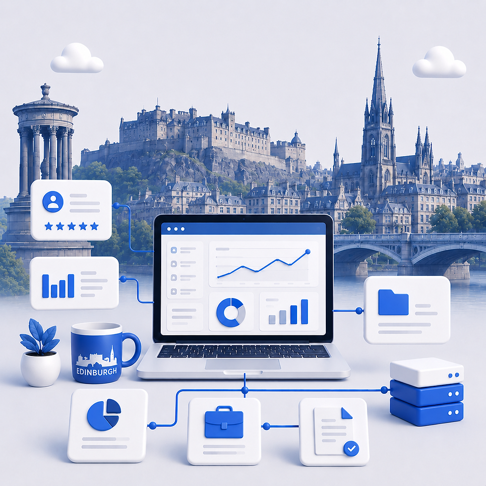 Projektowanie stron i SEO w Edynburgu | Wix Solutions