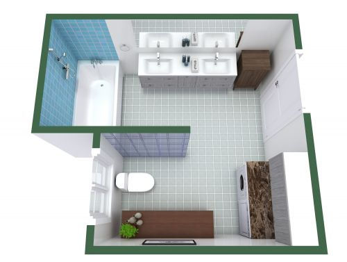 Tiling Helenski bathroom and kitchen interior design