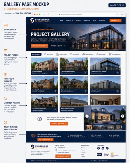 Website Designer in Basingstoke for Construction Companies in Hampshire