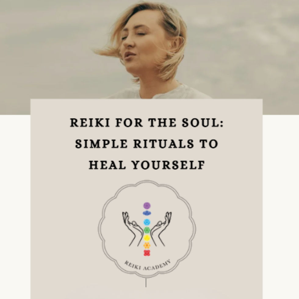 Reiki for the Soul: Simple Rituals to Heal Yourself | E-book | Digital PDF 