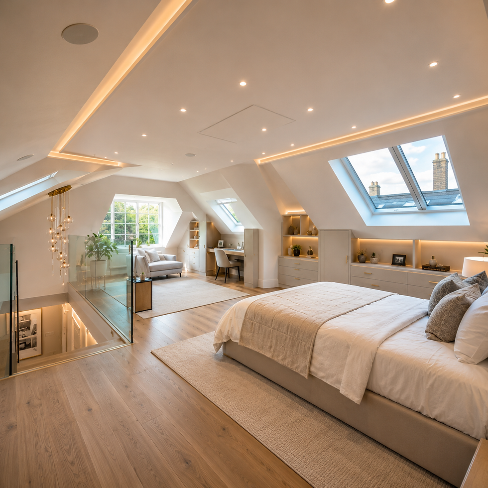 Loft Conversions & Roof Space Transformation