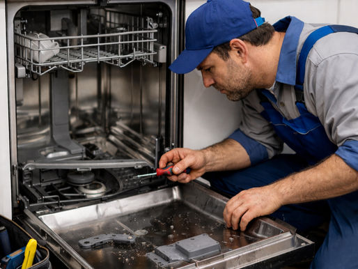 Dishwasher repair guide for Dorset, covering dishwasher leaving dishes dirty and professional