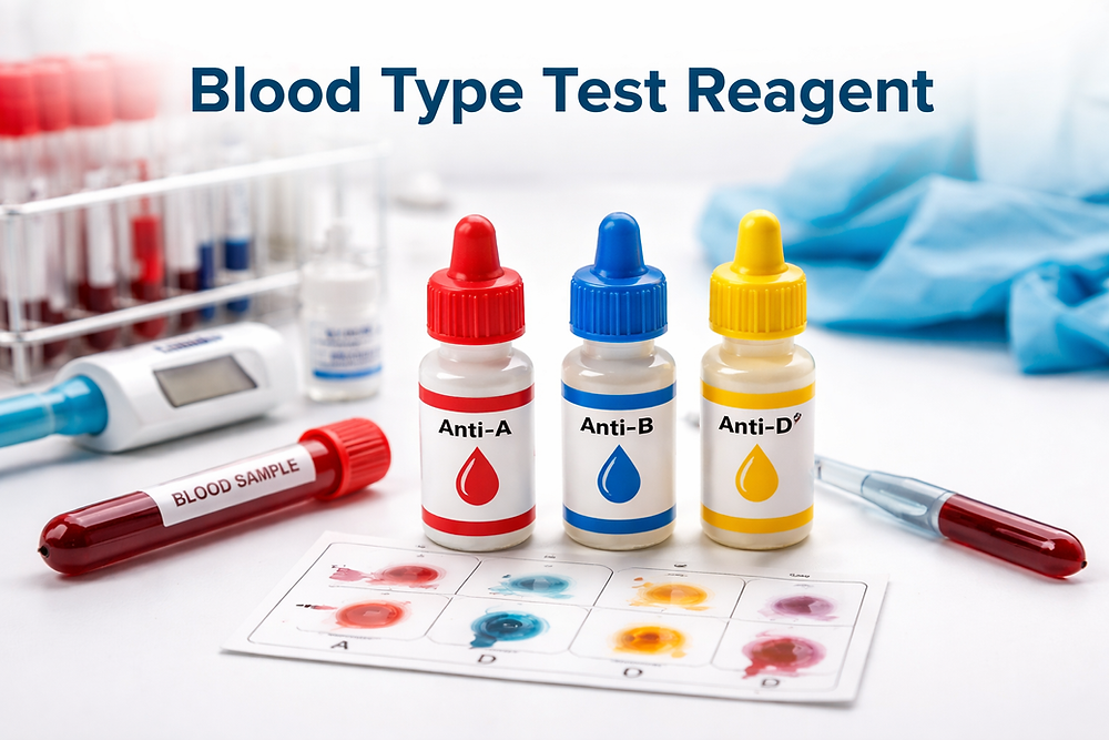 Blood Types Lab With Label How to Choose the Right Blood Type Test Reagent for Your Lab