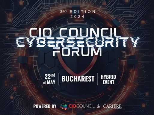 Madalin Bratu joins the NIS 2 Directive Panel at the CIO Council Cybersecurity Forum and Sectio Aurea supports as partner this distinguished event.