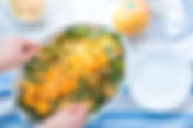 WARM MANGO SALAD: MANGO, CAULIFLOWER &amp; COCONUT CURRY RICE RECIPE BY EAT PRAY WORKOUT
