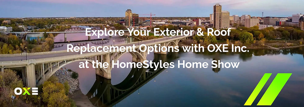 Explore Your Exterior & Roof Replacement Options with OXE Inc. at the HomeStyles Home Show