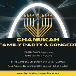 Chanukah Party and Concert!