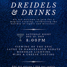 Dreidels & Drinks
