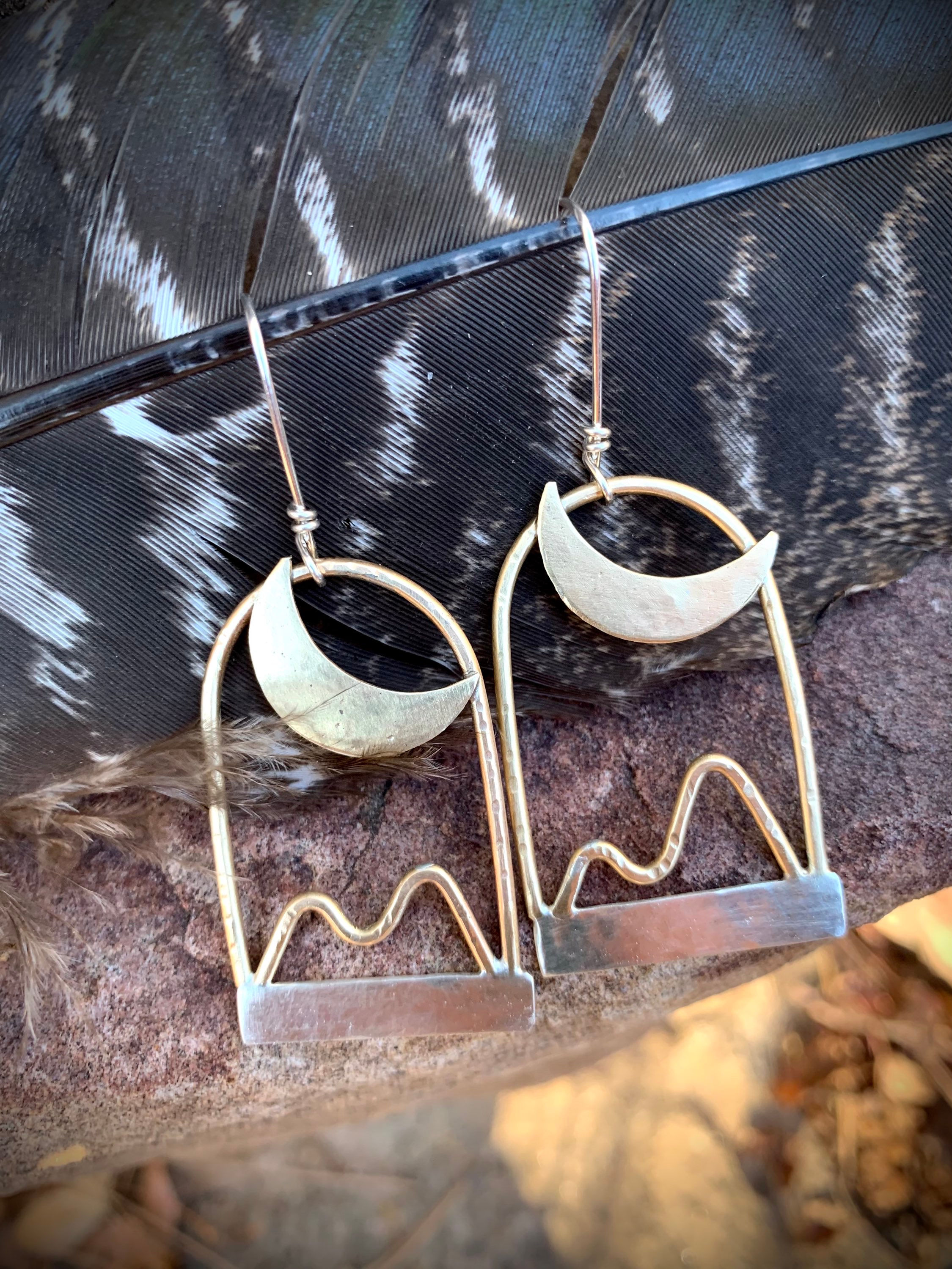 Moon & Mountains Earrings