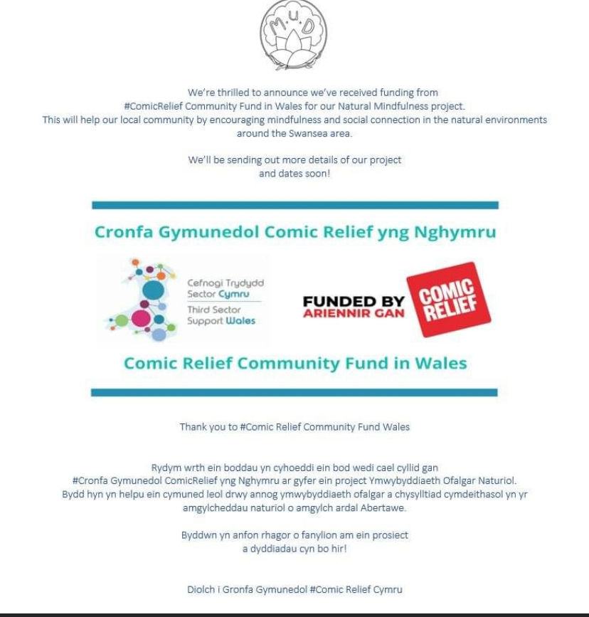 We’ve got another year of    Funding! 🌿🍀☘️🍁🍂