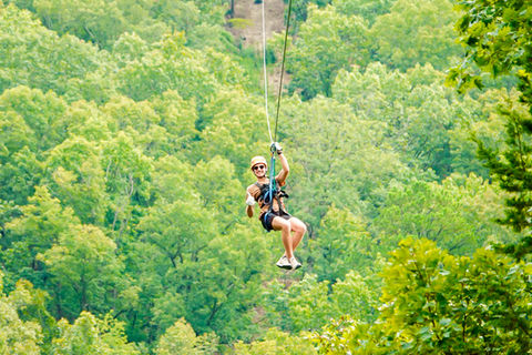 Zipline course in Eureka Springs
