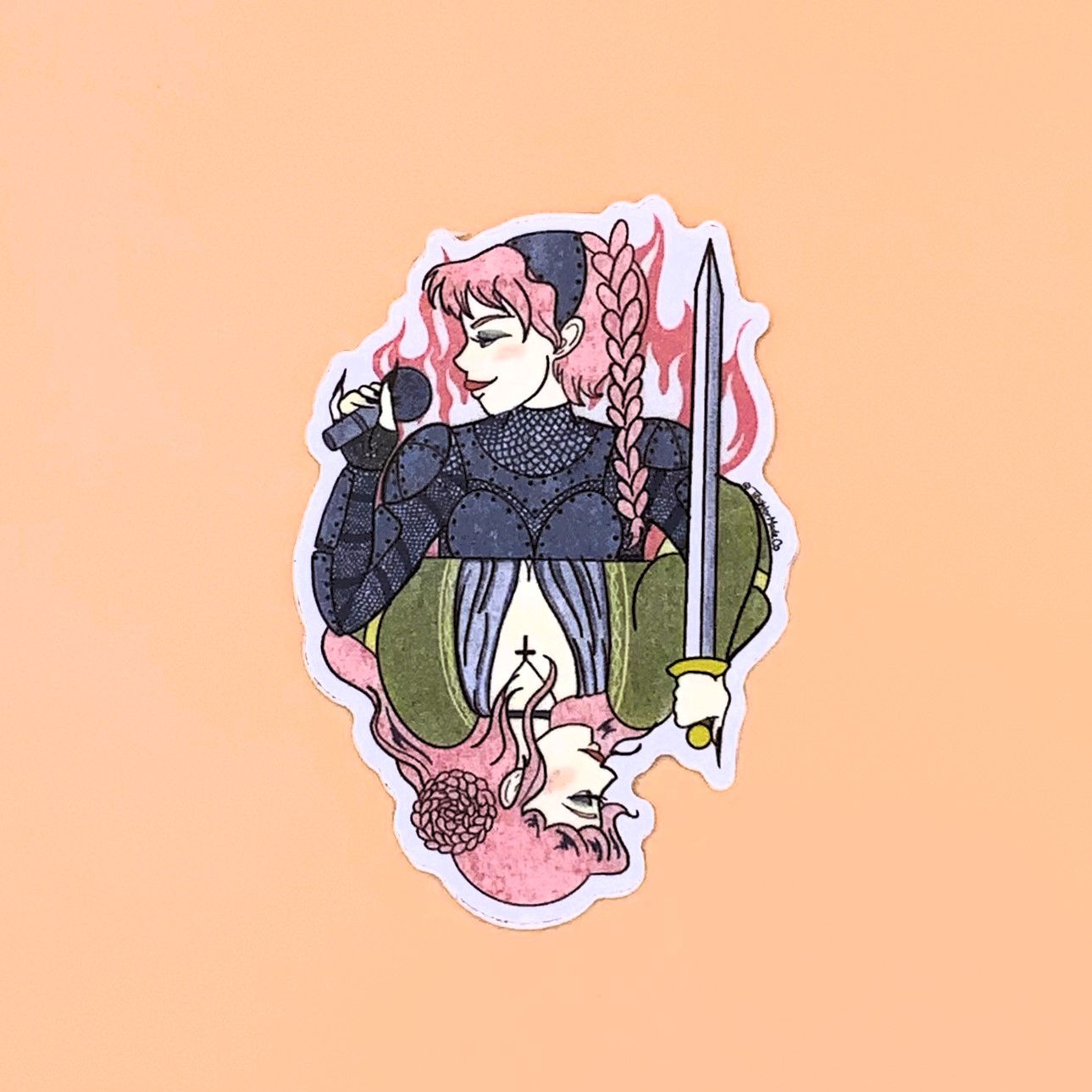 Lady Of Roan Sticker