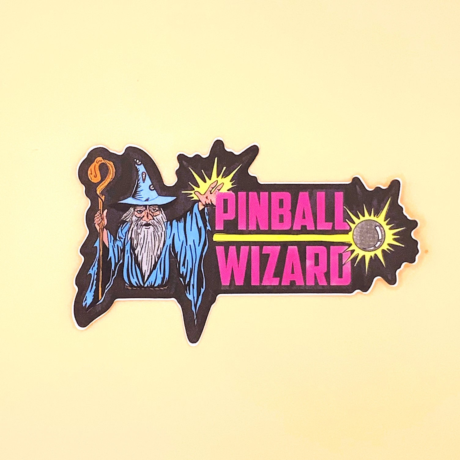 Pinball Wizard Sticker