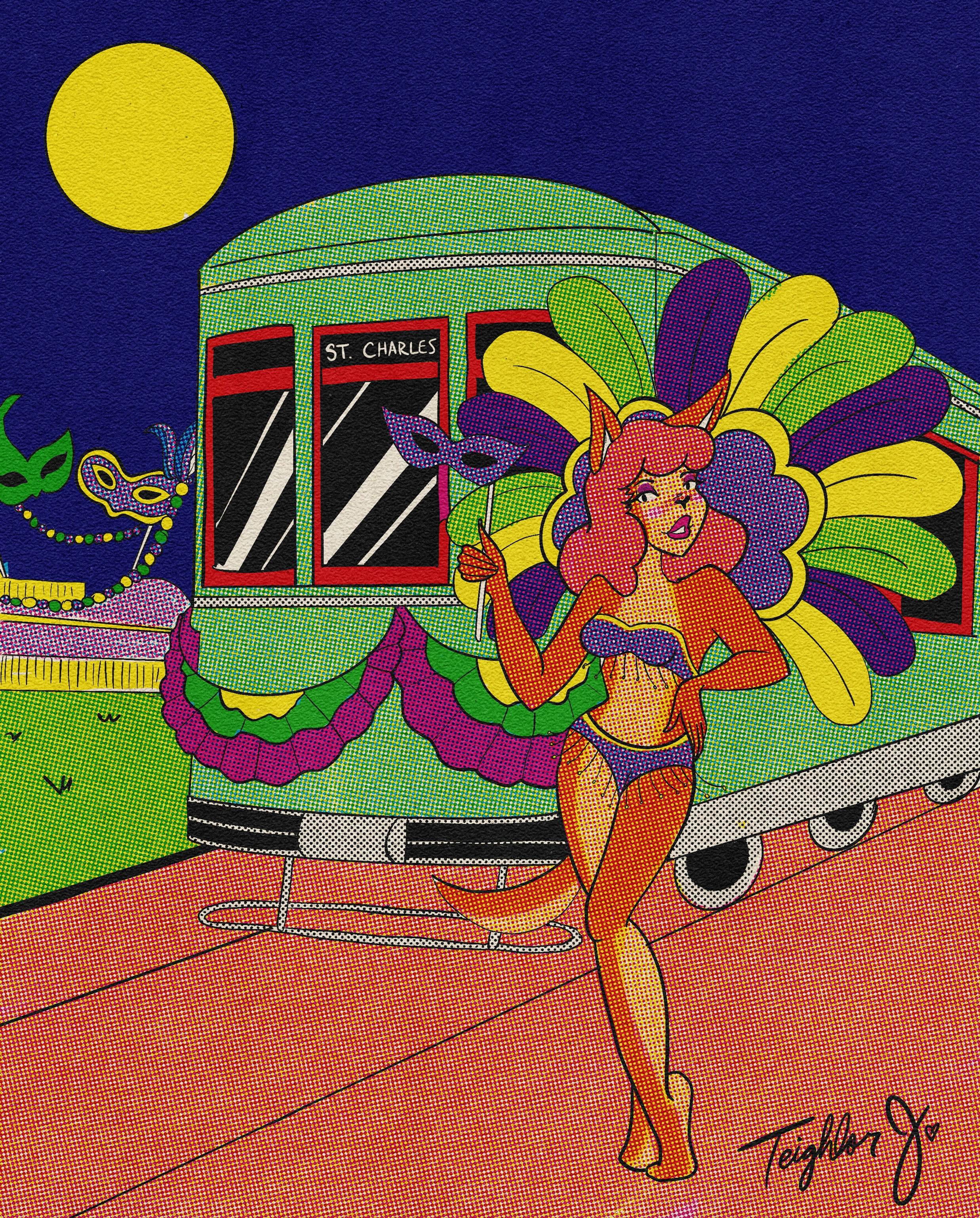 Cryptid Cuties: Rou Garou Print