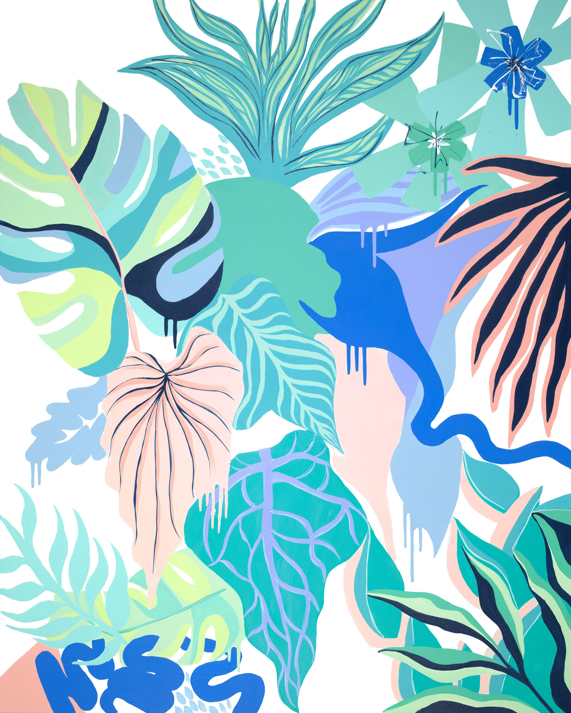 GICLÉE - GARDENPARTY