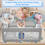 Thumbnail: Baby Playpen for Children Play Area 6 Month~6 Years Old Kids Playpen Indoor 