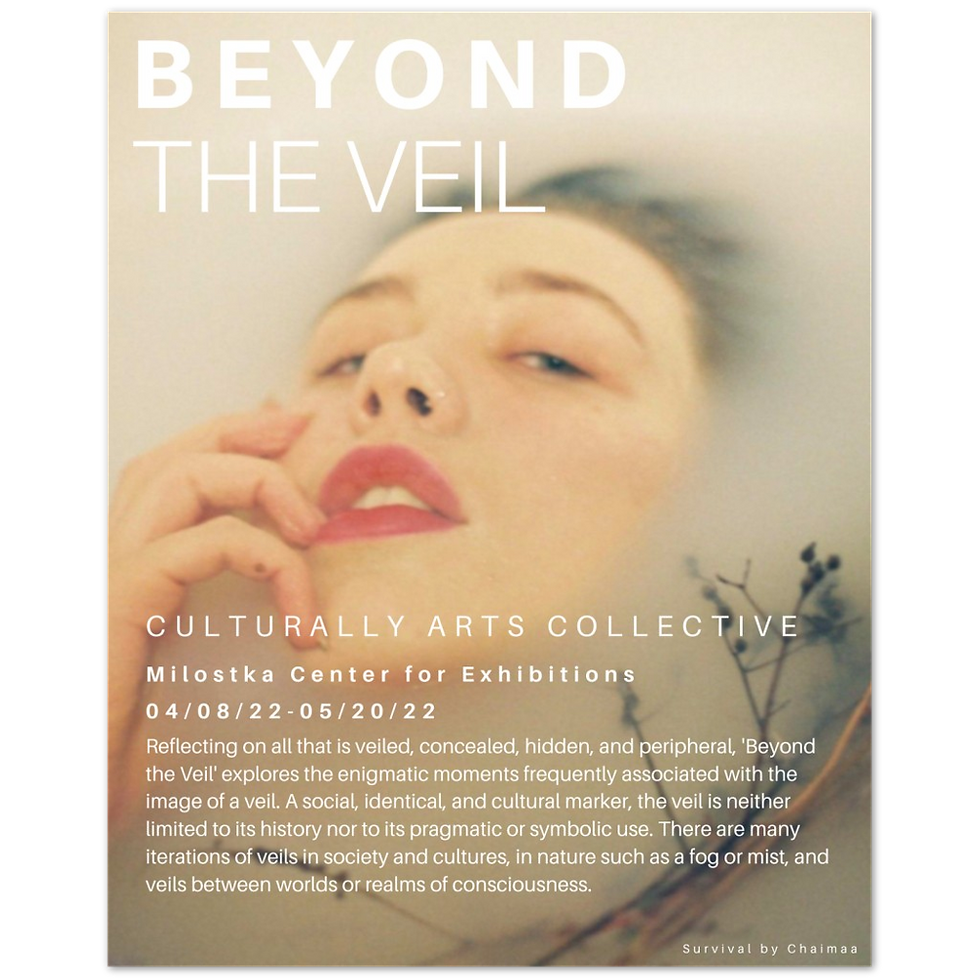 Miniatura: Beyond the Veil Exhibition Poster