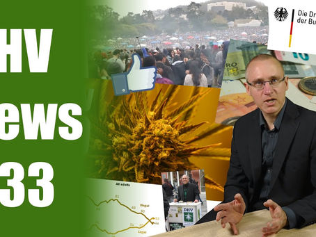 Wirtschaft ist für Legalisierung | mehr Drogentote | DHV News #33