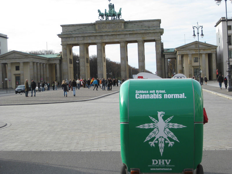 DHV-Bike-Taxi - Anfahrt Brandenburger Tor