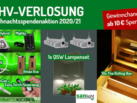 DHV-Weihnachtsspendenaktion 2020/21 – wieder ein Rekordergebnis!