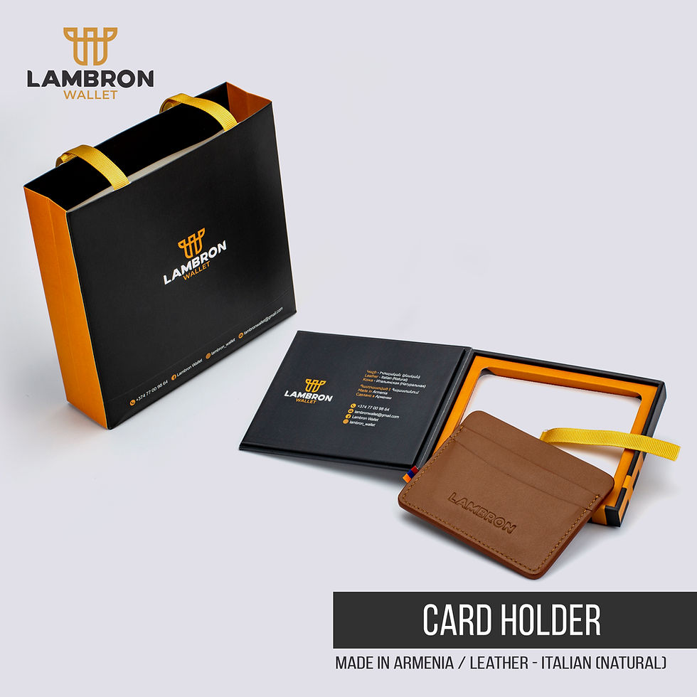 Миниатюра: Lambron card holder