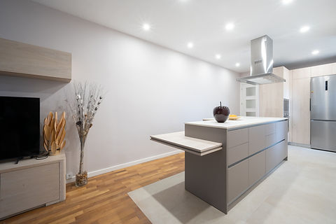 Cocina con cooking Surface