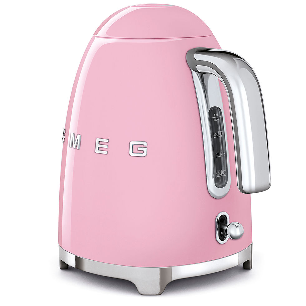 Miniatura: Hervidor eléctrico Rosa 50's Style