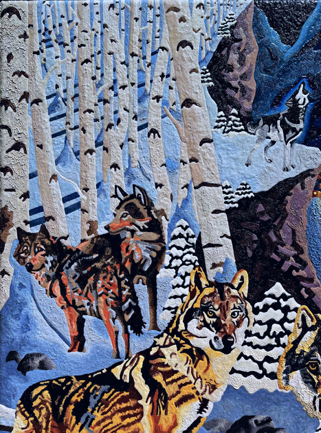 lone watch before the festivities (detail)