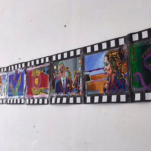 artist’s ‘book’ : movie roll tape