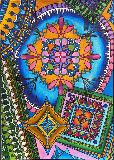 the spinning colors we weave 