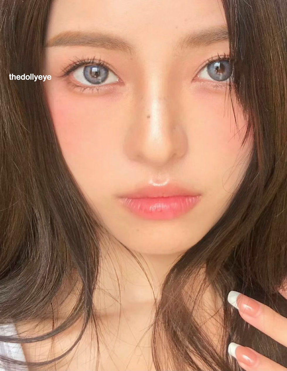 IRIS DREAM Gray Cosmetic Korea Contact Lens