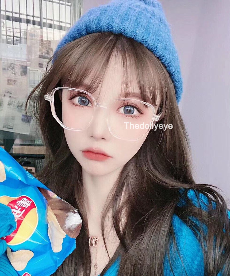 BLACKPINK Bling Grey | Contact Lens Circle colour lens| Thedollyeye