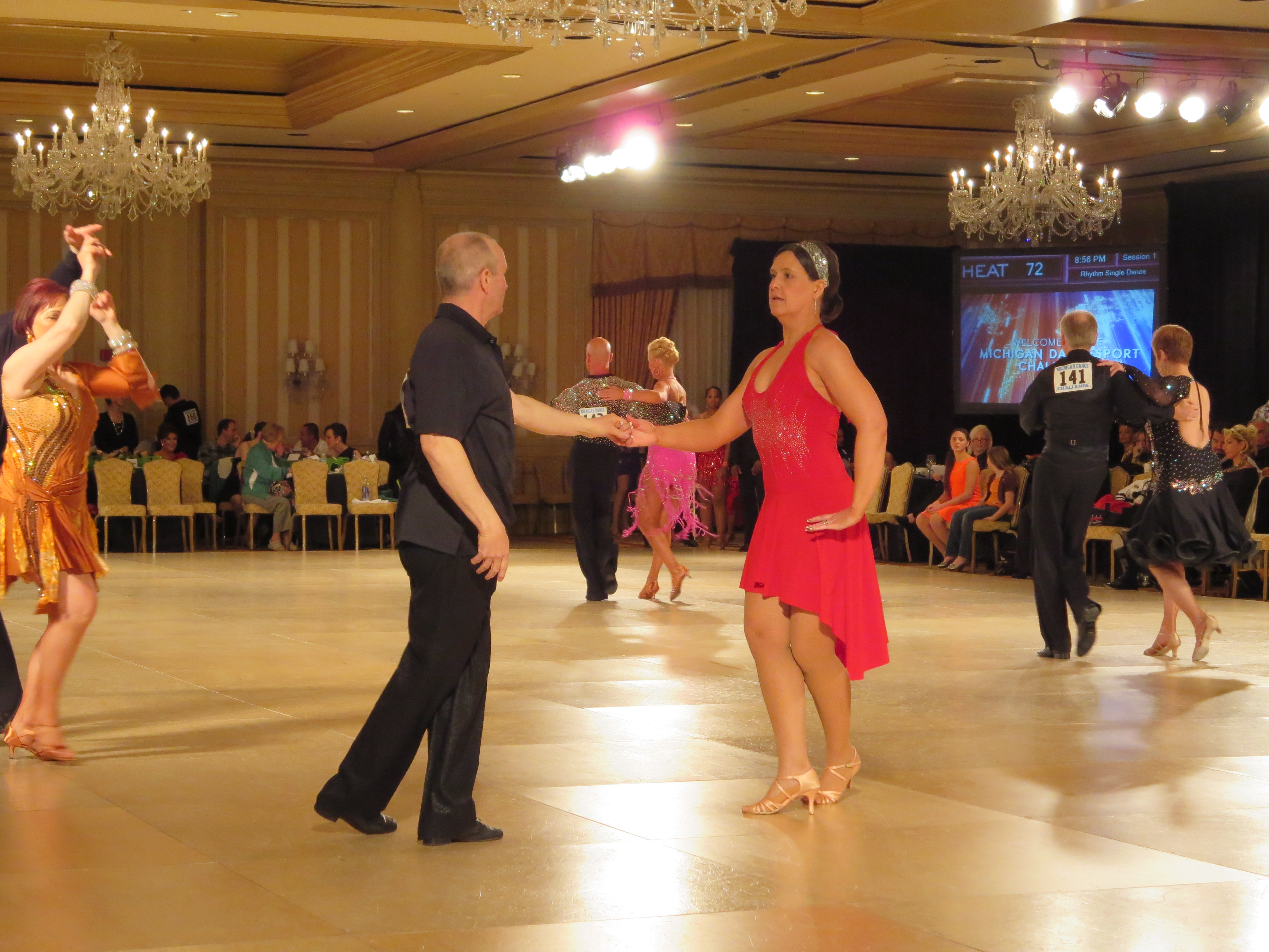 Ray and JIll Compete