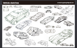 13_Vehicle_sketches
