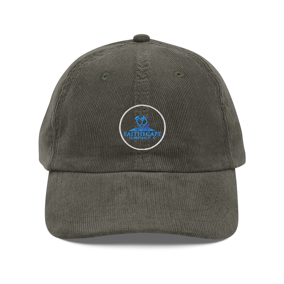 Thumbnail: Faithscape Logo Vintage Corduroy Cap