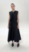 Thumbnail: LAYERED MIDI DRESS WITH EMBROIDERY BL