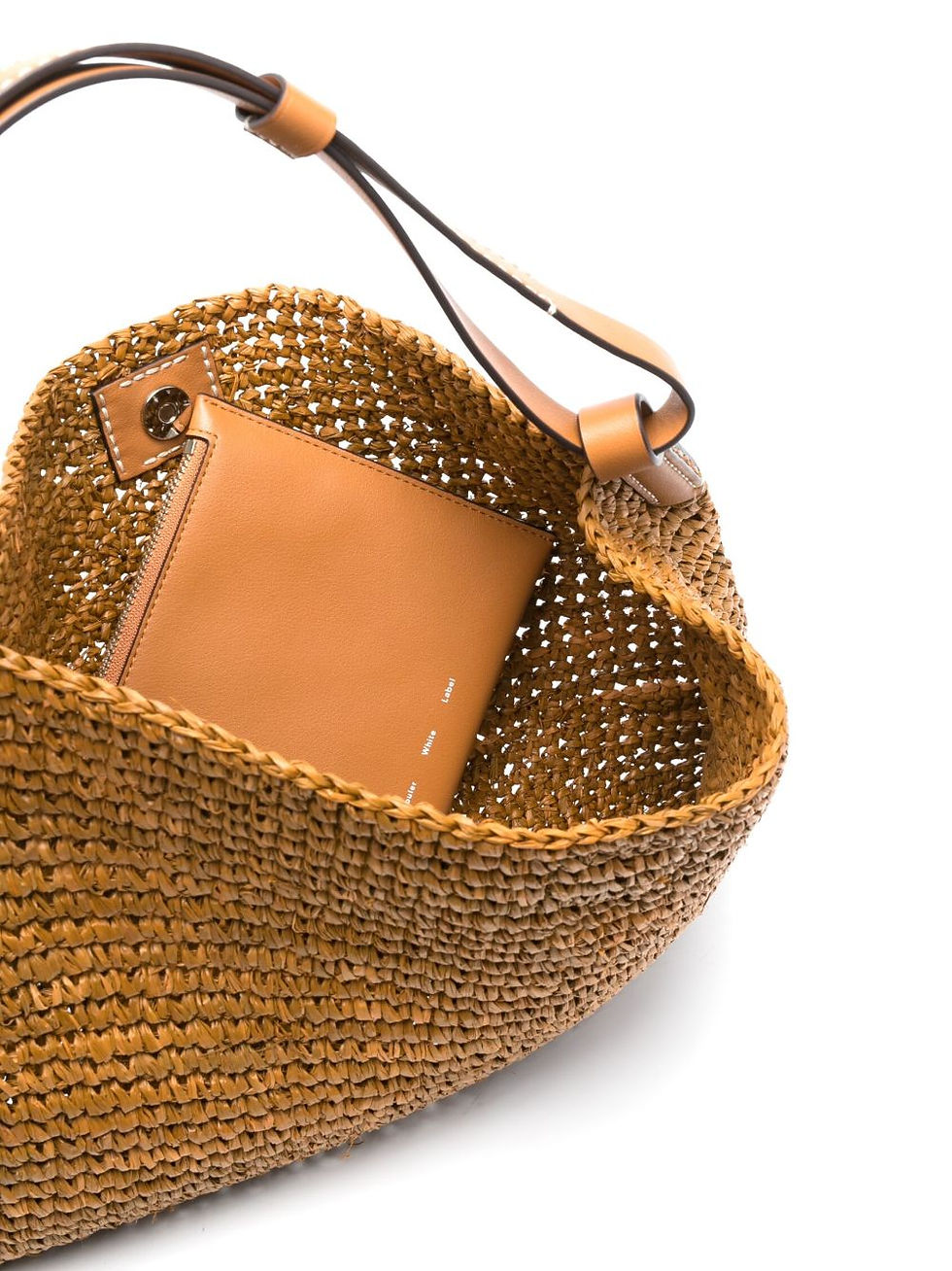 Thumbnail: Minetta raffia tote bag