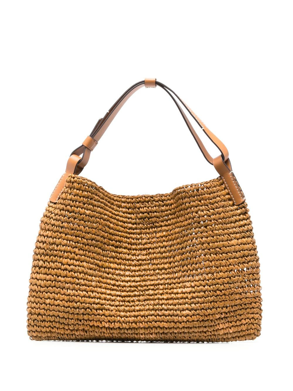 Minetta raffia tote bag